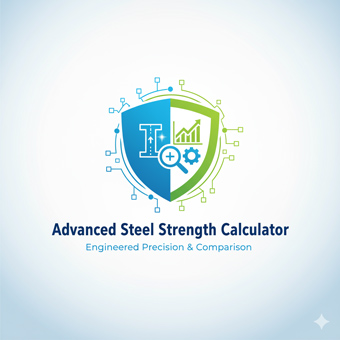 เครื่องมือเปรียบเทียบความแข็งแรงเหล็กตามลักษณะการใช้งาน Advanced Steel Strength Calculator