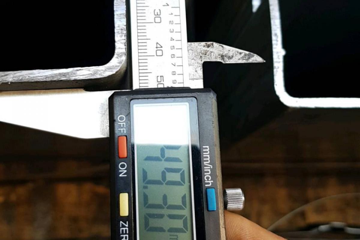 แป๊บแบนซิ้งค์ 150 x 50 x 3.2 mm หน้ากว้าง