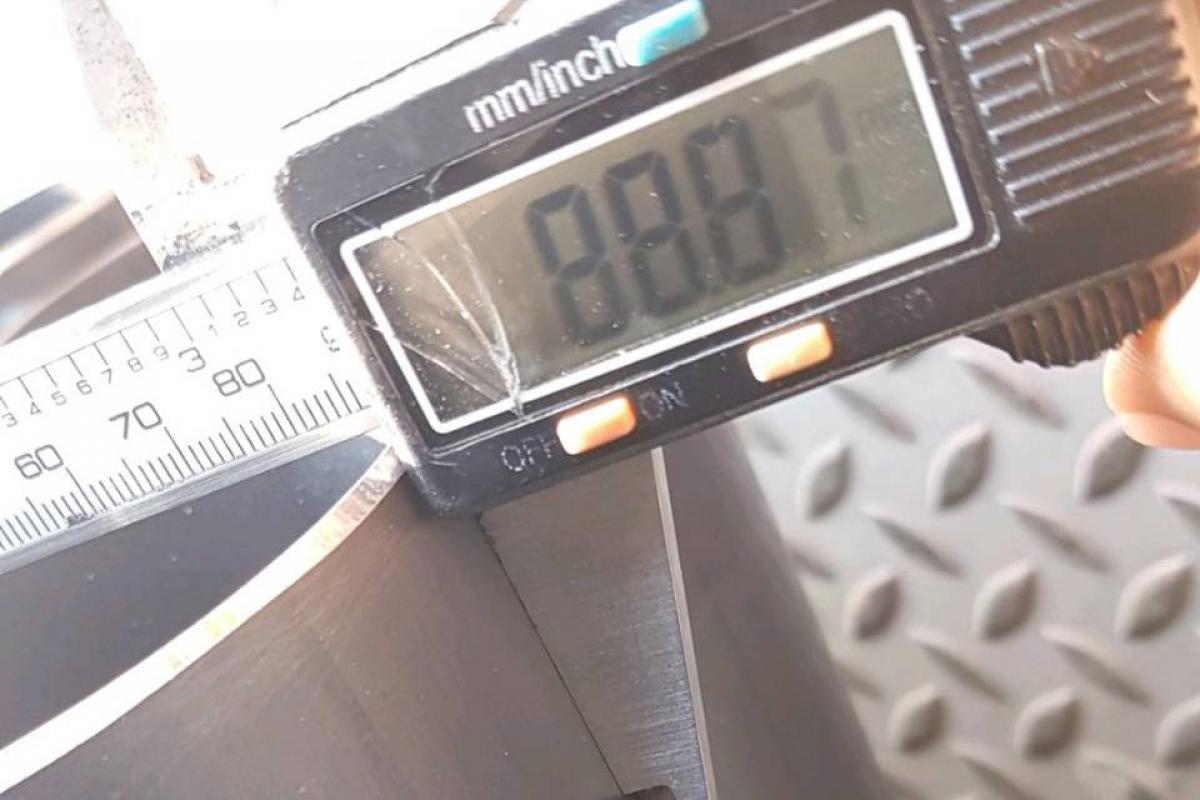 แป๊ปดำ 3″ หนา 2.3 jis วัดนอก