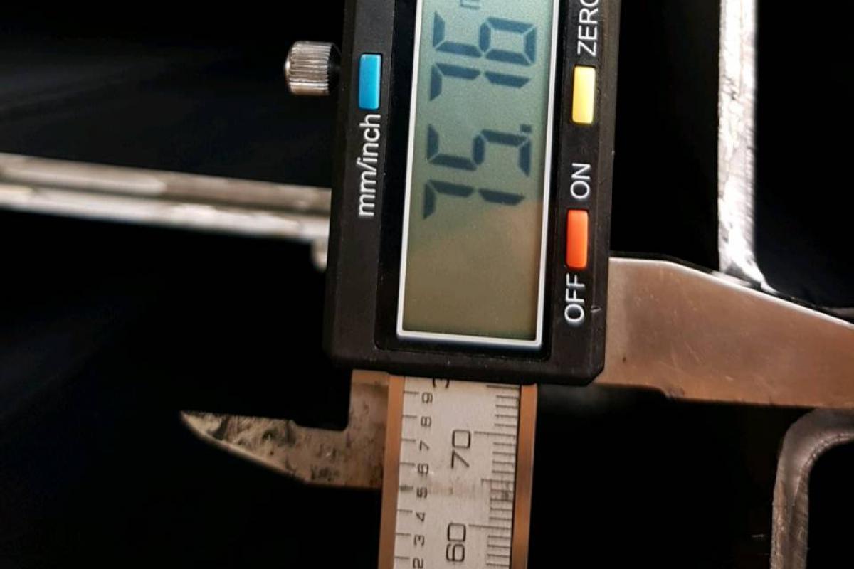 เหล็กตัวซี 150*75*25*4.5 มอก ขอบข้าง